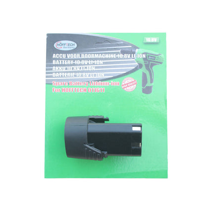 Accu 10.8V Li-Ion, snel opladen, compatibel met model 011611.