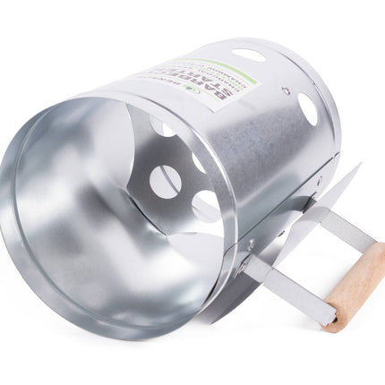 BBQ Starter ø17 x 27 cm - Snelle Houtskoolontsteker voor BBQ's