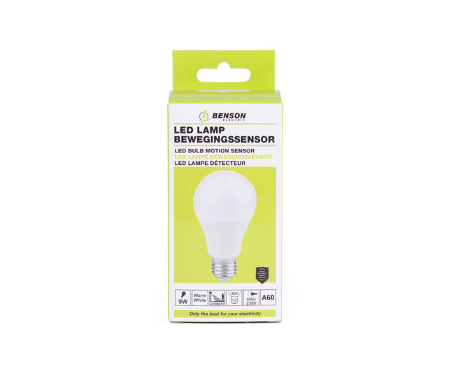 LED Lamp E27 9W Dimbaar, Warm Wit 3000K, Ideaal voor Woonruimtes