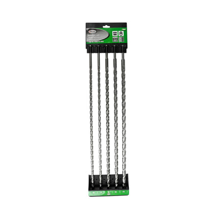 Boorzet 5 dlg SDS 600 mm, Harde Punten, Voor Beton & Steen Boringen