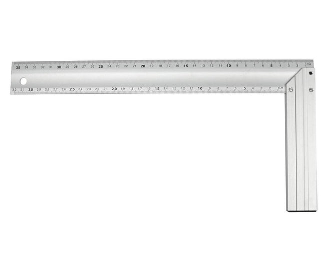 Aluminium Winkelhaak 350mm - Ideaal voor Hout- en Metaalbewerking