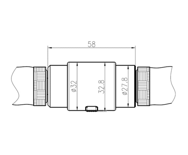 Kettenschloss 504 - 1200 mm Stahl, Zylinderschloss, zum Schutz von Fahrrädern