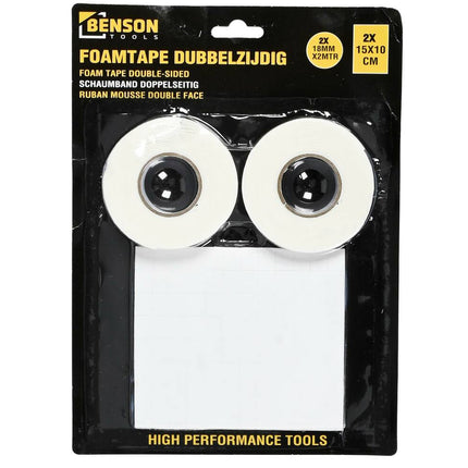 Dubbelzijdige Foamtape Set - Sterke hechting voor diverse materialen