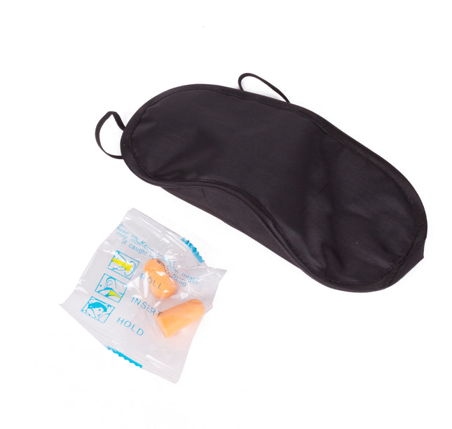 Reisset slaapmasker + oordoppen