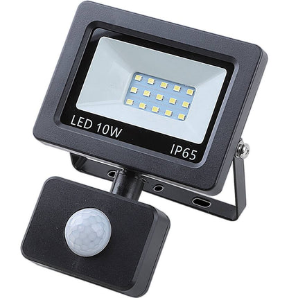 LED Straler 10W SMD 700lm 6000K IP65 met Bewegingssensor