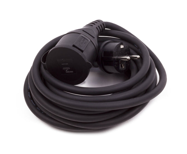 Verlengsnoer 5m Rubber 3x1.5mm² 16A 250V - Tuin & Werkplaats
