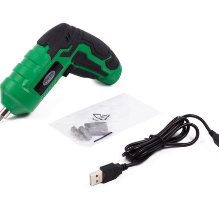 3.6V Li-ion Schroevendraaier, 1300mAh, 200RPM, LED, 6 bits