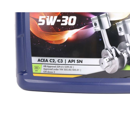 Vatoil 5W-30 Motorolie 5L: Synthetisch, Laag Verbruik, Soepele Start