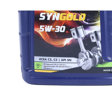Vatoil 5W-30 Motorolie 1L Syngold voor Efficiënte Motorprestaties