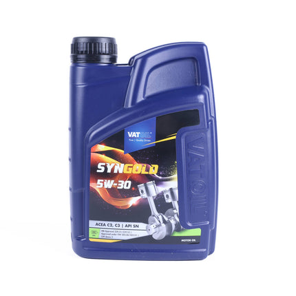 Vatoil 5W-30 Motorolie 1L Syngold voor Efficiënte Motorprestaties