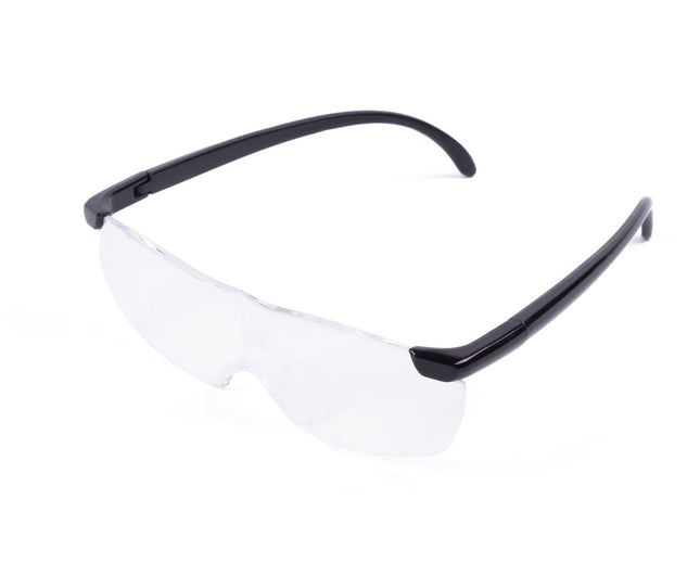Vergrootbril 160% voor lezen en precisiewerk, lens 7x4 cm, incl. zakje