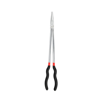 Langbeckzange 400 mm, Stahl, gerade Backen, ideal für dünne Drähte.