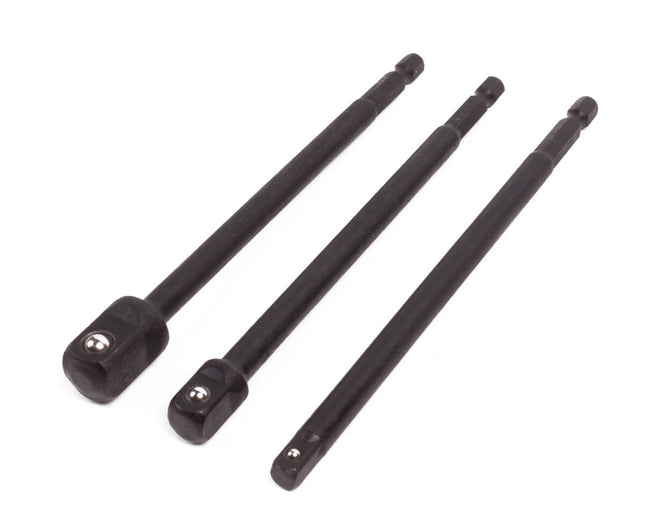 Bit-Adapter 1/4-3/8-1/2", 150mm Länge, für schwer zugängliche Stellen