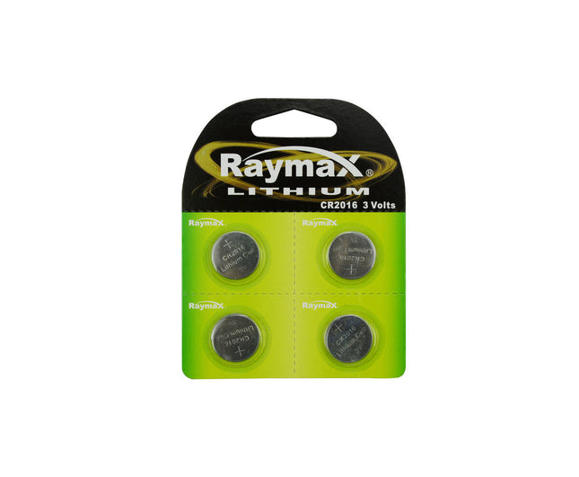 Raymax 3V CR2016 Lithium Knoopcel Set - Geschikt voor Horloges