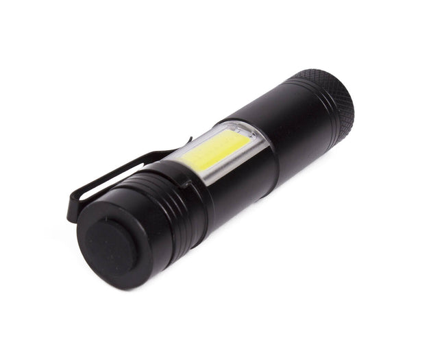 Mini LED Zaklamp 92x21mm, 240lm, 4 standen voor kamperen