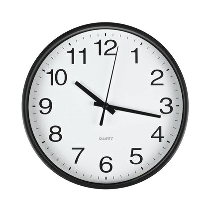 Wandklok Ø20 cm, Stille Uurwerk, Ideaal voor Woonkamer of Kantoor