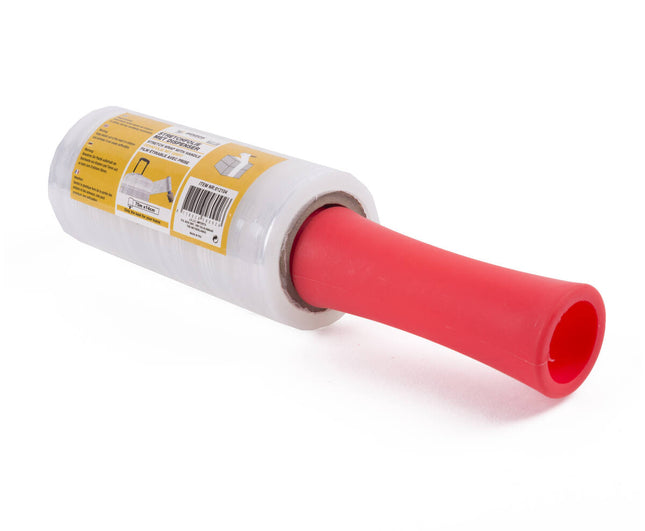 Stretchfolie 14x750 cm met Hand Dispenser, ideaal voor bundelen.