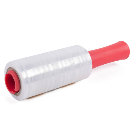 Stretchfolie 14x750 cm met Hand Dispenser, ideaal voor bundelen.