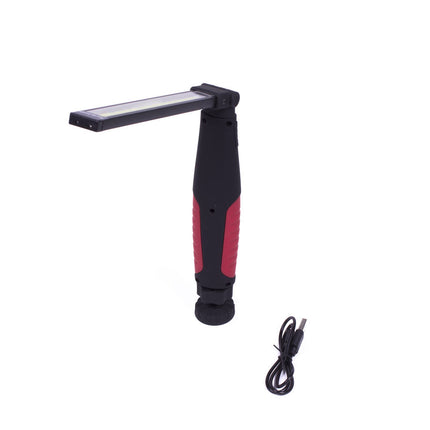 5W COB Looplamp, Dimmer, Flexibele Kop, 2000mAh, Magnetische Basis