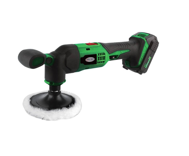 Akku-Exzenter-Poliermaschine 18V 2.0Ah Li-Ion für Autopolitur