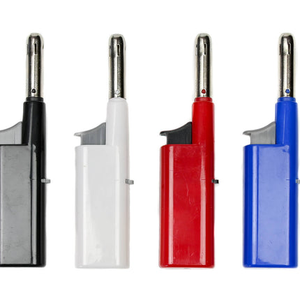 Aansteker 12,4 cm, ideaal voor BBQ's, Seattle Mix kleuren.