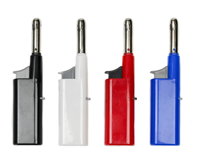 Aansteker 12,4 cm, ideaal voor BBQ's, Seattle Mix kleuren.