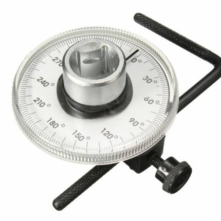 Draaihoekmeter 1/2", 360° nauwkeurig, ideaal voor bouten en moeren.