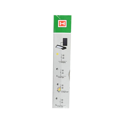 LED Wandlamp Solar 2200mAh met Bewegingssensor, Warm Wit Licht