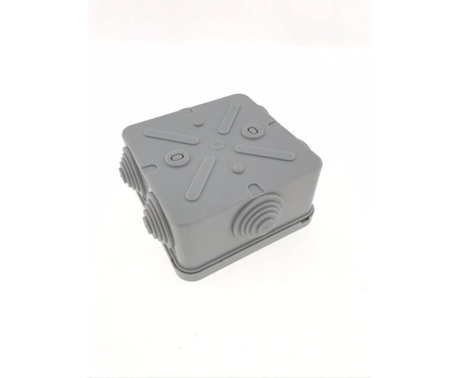 Lasdoos 80x80x40mm IP65, Stof- en Waterdicht, Ideaal voor Tuinverlichting