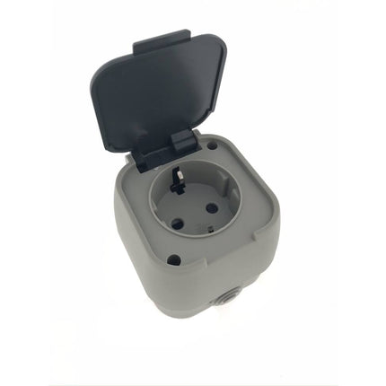 Waterdicht Stopcontact IP54, 1-voudig, 250V, 16A voor buitengebruik