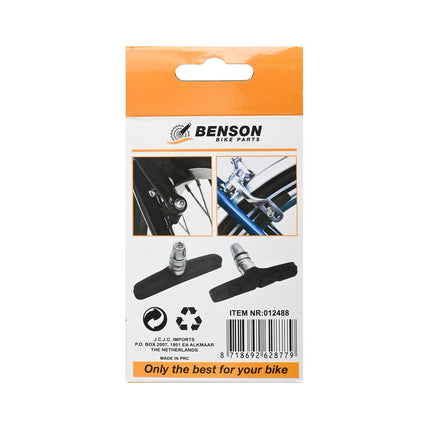 V-Remblokken 70 mm Set - Krachtige remkracht voor elke fiets