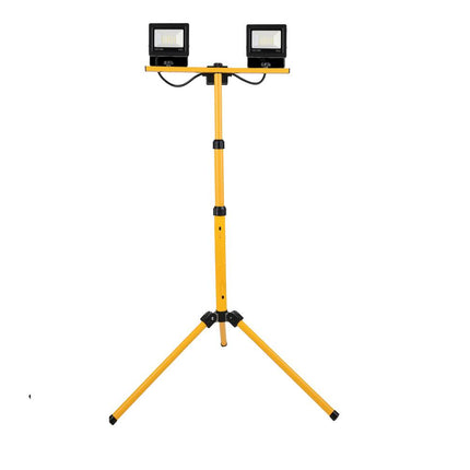 LED Werklamp 2x20W, Telescopisch 1.5m, 120° Stralingshoek, IP65