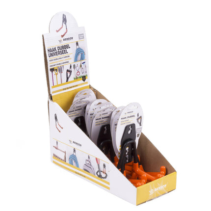 Dubbele Haak 70x60mm: Ideaal voor Gereedschap & Accessoires.