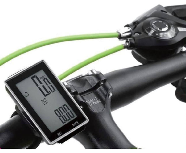 Kabelloser Fahrradcomputer 16 Funktionen: Geschwindigkeit, Distanz, Kalorien