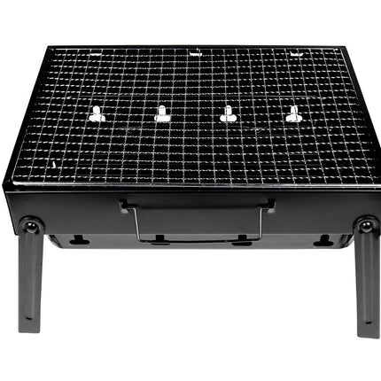 BBQ 35x27x20cm Compact met Handvat, Ideaal voor Kamperen & Parken