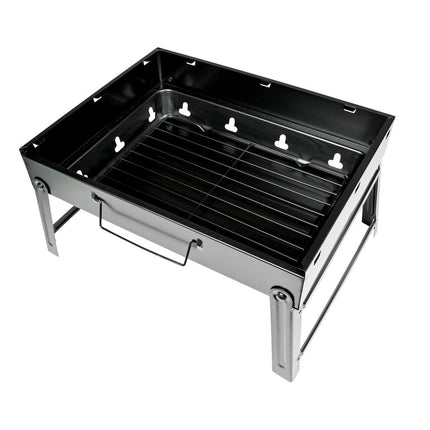 BBQ 35x27x20cm Compact met Handvat, Ideaal voor Kamperen & Parken