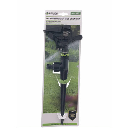 Sectorsproeier 30-360° met Grondpin, ideaal voor tuinbesproeiing