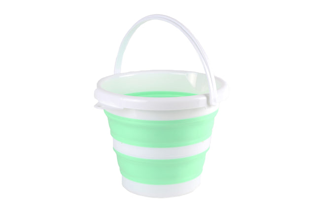 Emmer opvouwbaar 5 ltr – Afmeting Ø 25,5 x 19 cm / opgevouwen 5cm hoog, Gewicht 270 gr