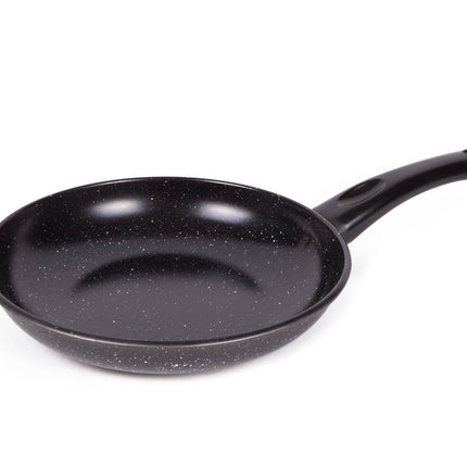 Koekenpan 24 cm, Marble Non Stick, gas/elektrisch/keramisch/halogeen