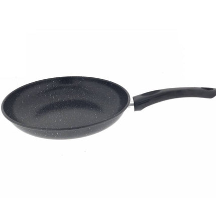 Koekenpan 26cm Marble Non Stick, PTFE-vrij, geschikt voor gas/elektra