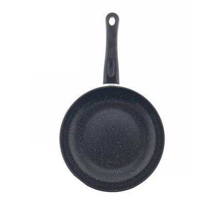 Koekenpan 26cm Marble Non Stick, PTFE-vrij, geschikt voor gas/elektra