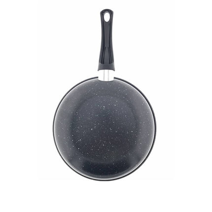 Koekenpan 26cm Marble Non Stick, PTFE-vrij, geschikt voor gas/elektra