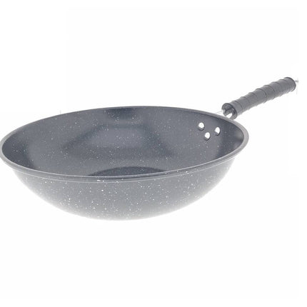Wokpan 30 cm, Marble Coating, Geschikt voor Gas en Keramisch Koken