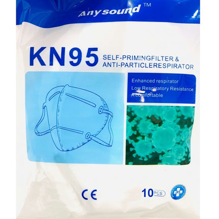 Stofmasker KN95 10 dlg – LET OP KN95 IS, Let op dit zijn geen medische mondkappen