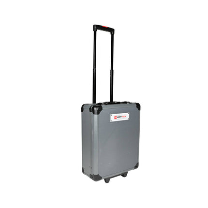 Gereedschapskoffer-trolley 186 dlg met staal, mobiel en compleet