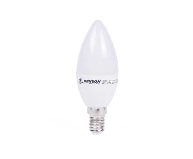 LED Kaarslamp C35 5W E14 Dimbaar, 3000K, 400lm, 20.000 uur, Ø37x105mm