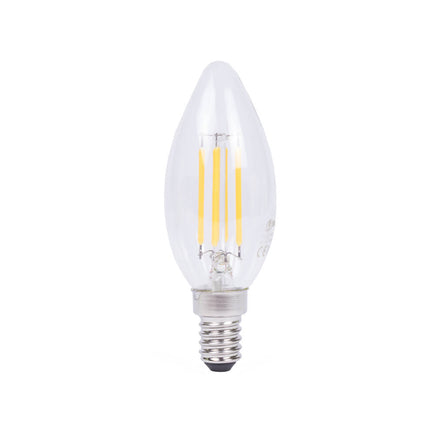 LED Kaarslamp C35 4W E14 Dimbaar - Warm Licht voor Huisgebruik