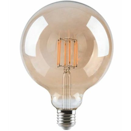 LED Globe Filament G125 4W Amber, E27, Dimbaar, 3000K, 360lm