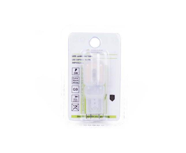 LED Lamp G9 2W - Extra Warm Wit, 220-240V, Voor Huisverlichting