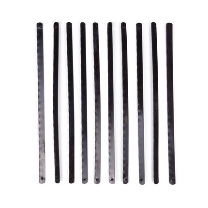 Zaagbladen 150mm HRC 50-55, Set van 10 voor Junior Zaagbeugels